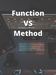 Difference between function & method